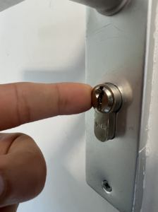 Onveilig slot Bulgaarse methode
